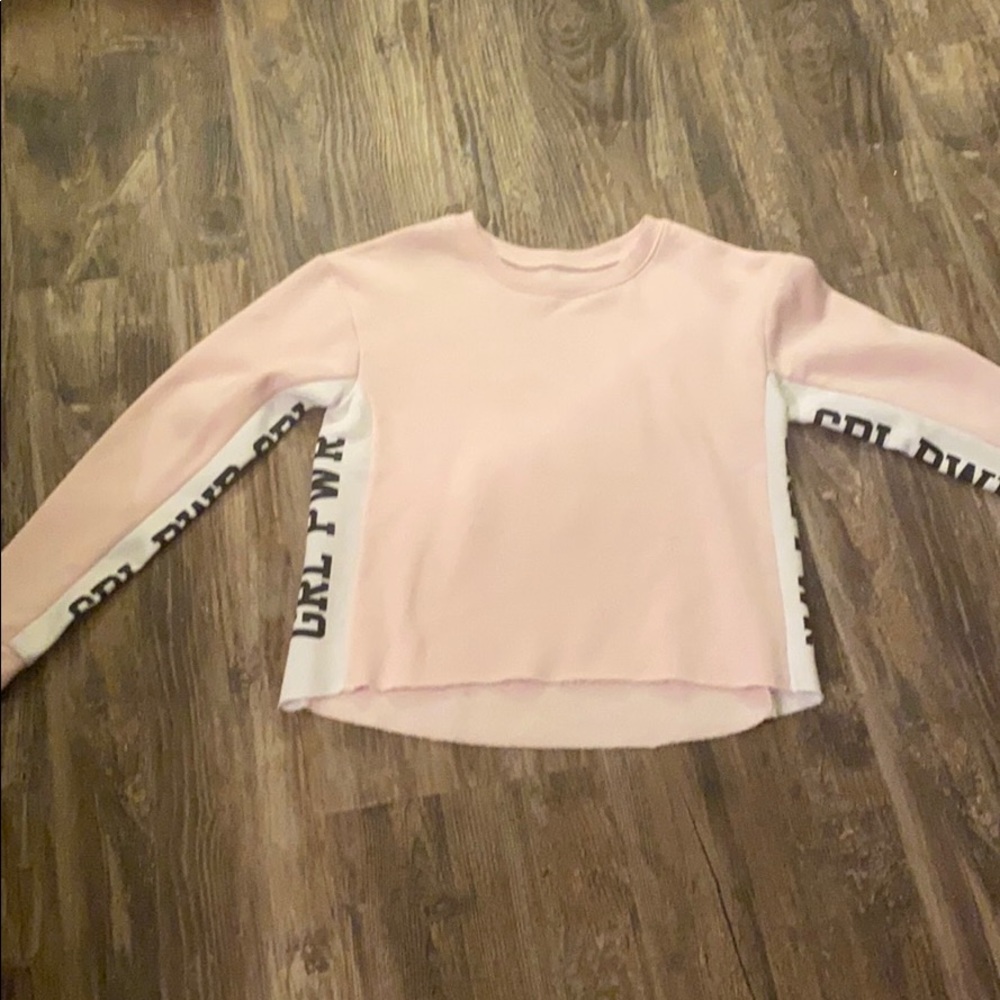 Justice Active GRL POWER crop sweatshirt